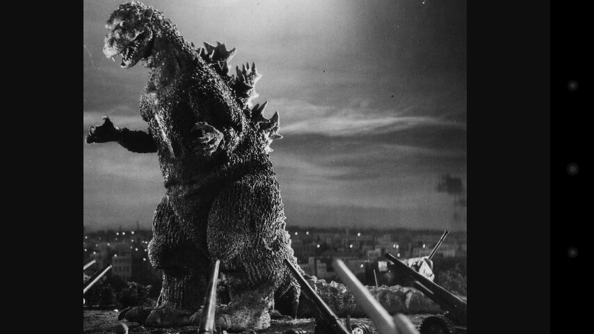 Godzilla suit incident 1954