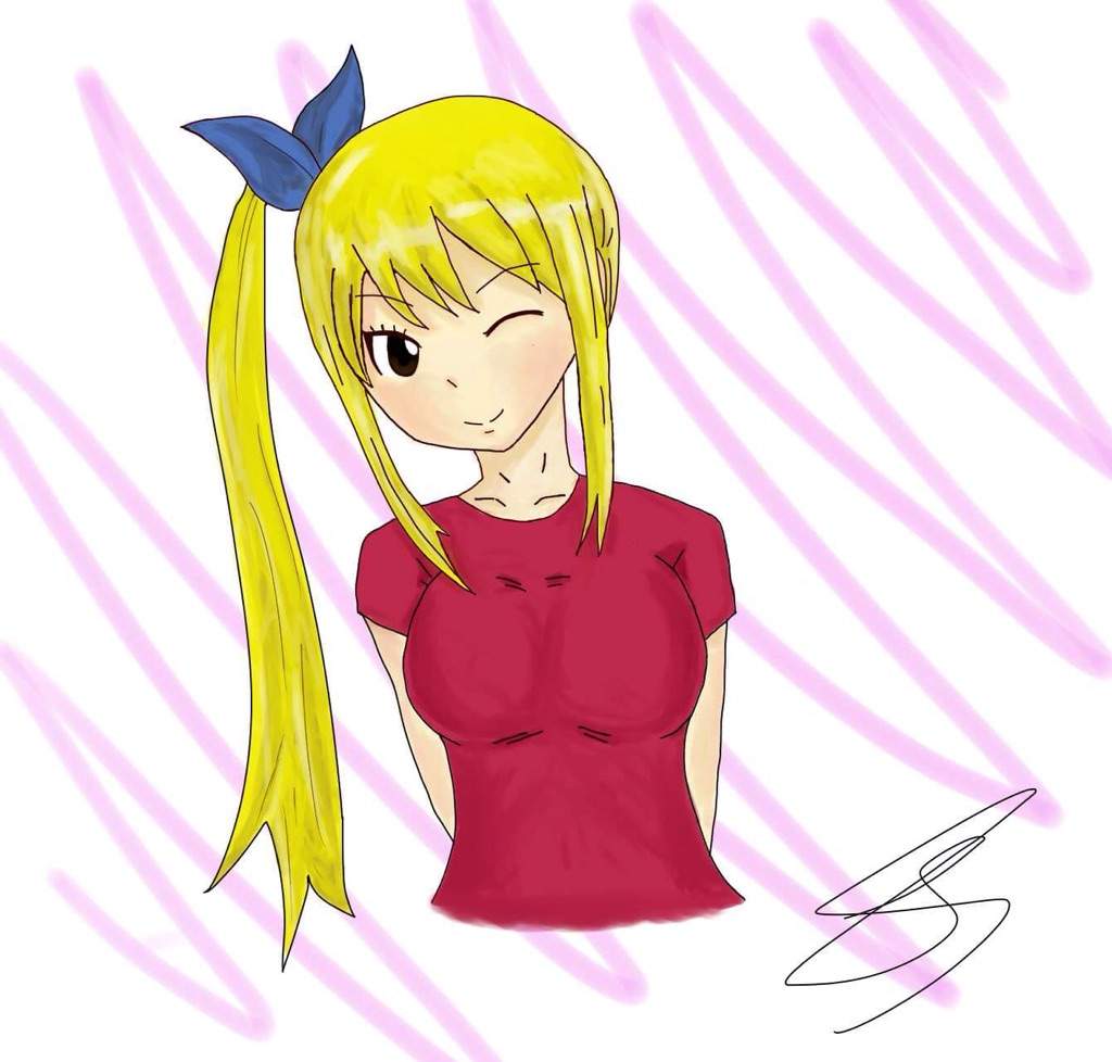 Lucy Heartfilia Fanart Anime Amino