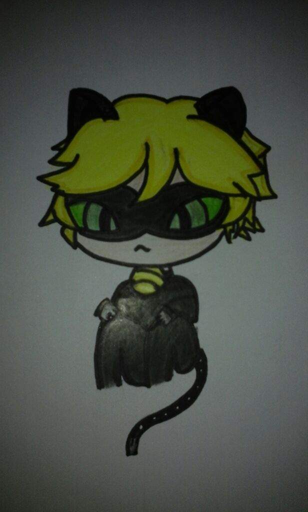 Mi Dibujo ⚫chat Noir Amino⚫ Amino