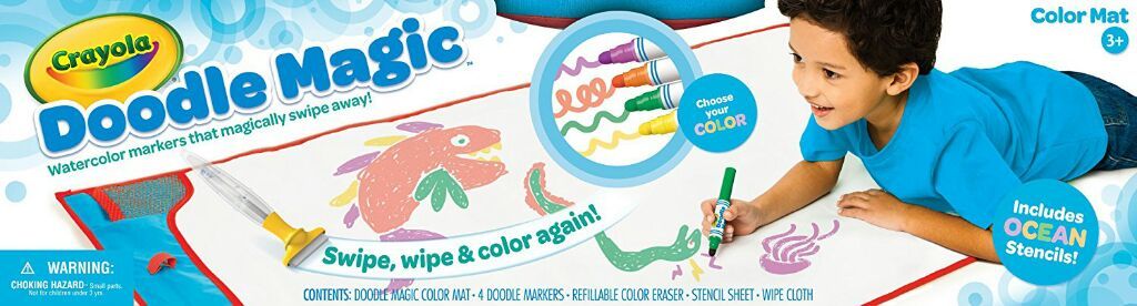 Crayola Ocean Stencils Doodle Magic Color Mat Wiki Art Amino