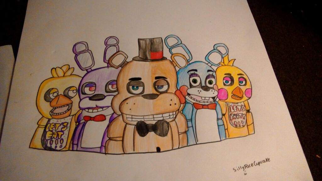 Five nights at freddy 1 & 2 Fan made Poster | Five Nights At Freddy's Amino