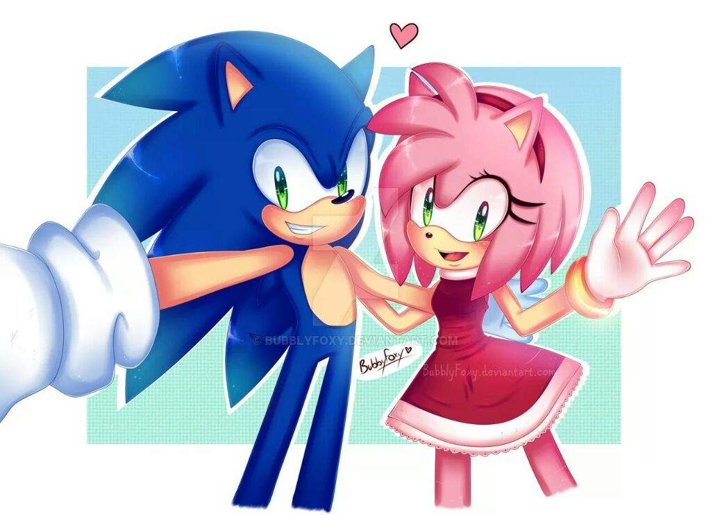 sonamy!!!*-- | Sonic the Hedgehog Español Amino