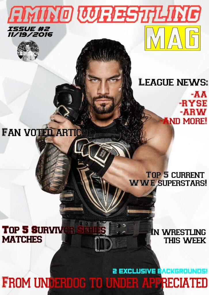 Amino Wrestling Magazine #2 | Roman Reigns's road to a three time WWE ...