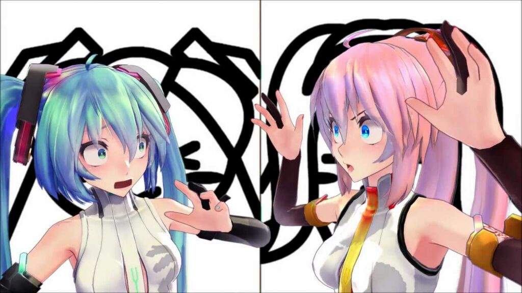 Miku vs luka | •Anime• Amino