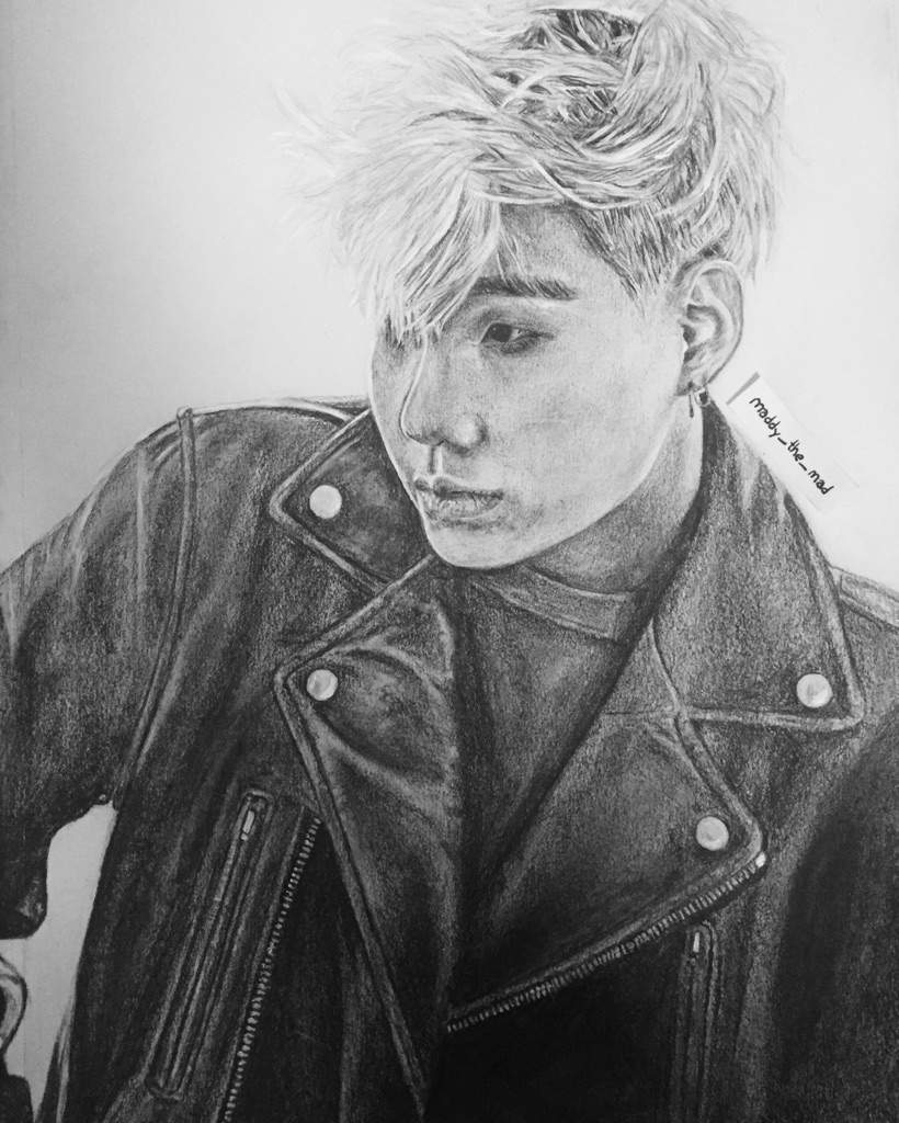 Suga Pencil Drawing | ARMY's Amino