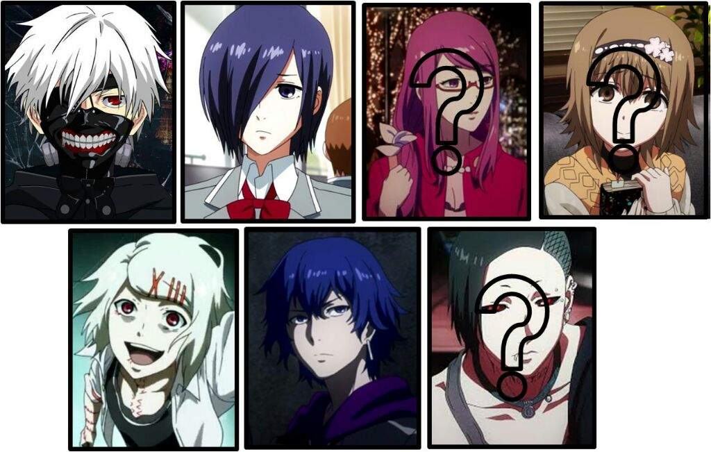 Quienes son ? | ・Tokyo Ghoul・ Amino