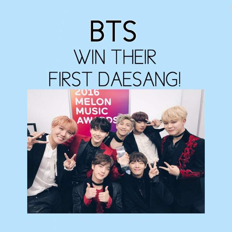 Bts First Daesang Win - K-pop Fans Hub