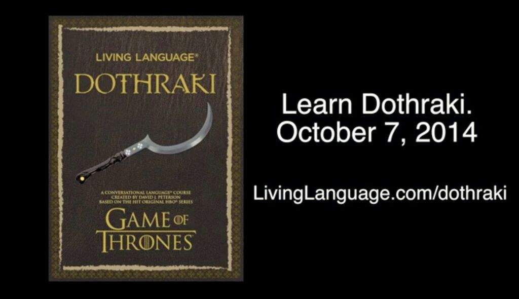 sonority dothraki sonority dothraki