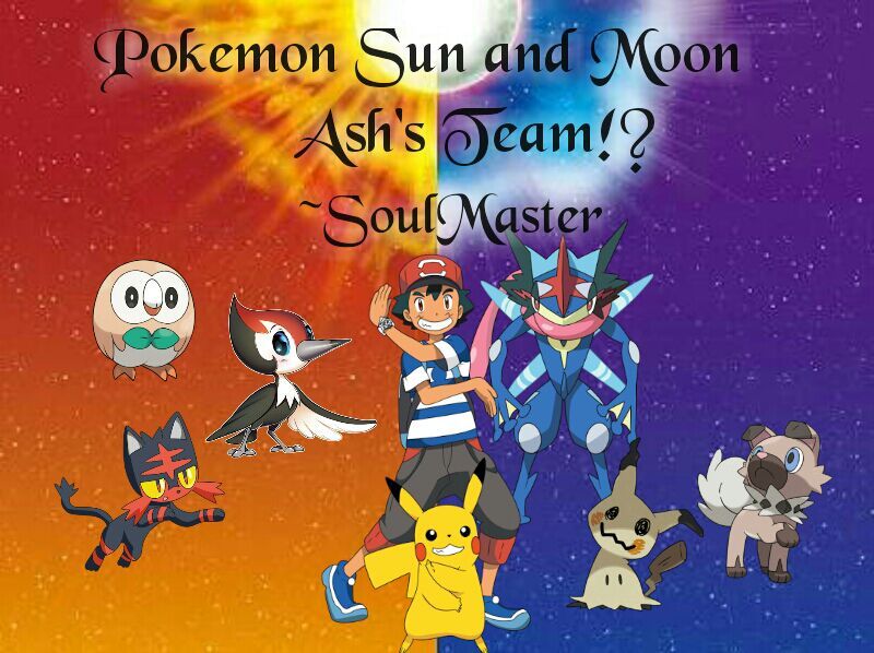 Ashs Alola Team Pokémon Amino