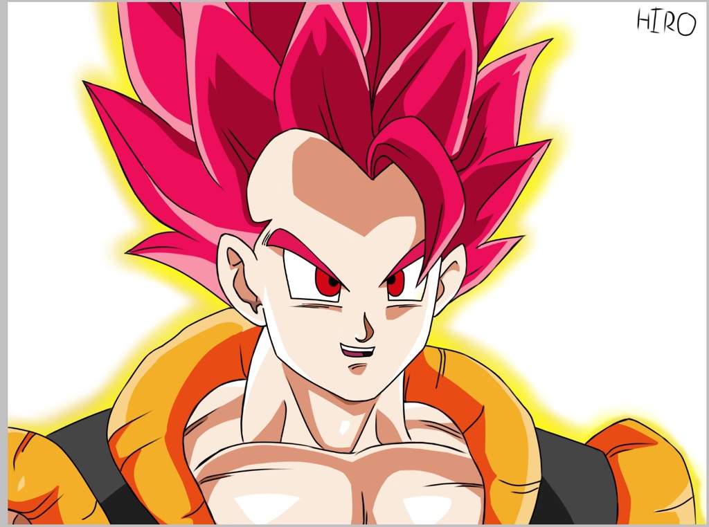 Drawing Gogeta Red | DragonBallZ Amino