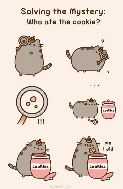 Detective Pusheen 