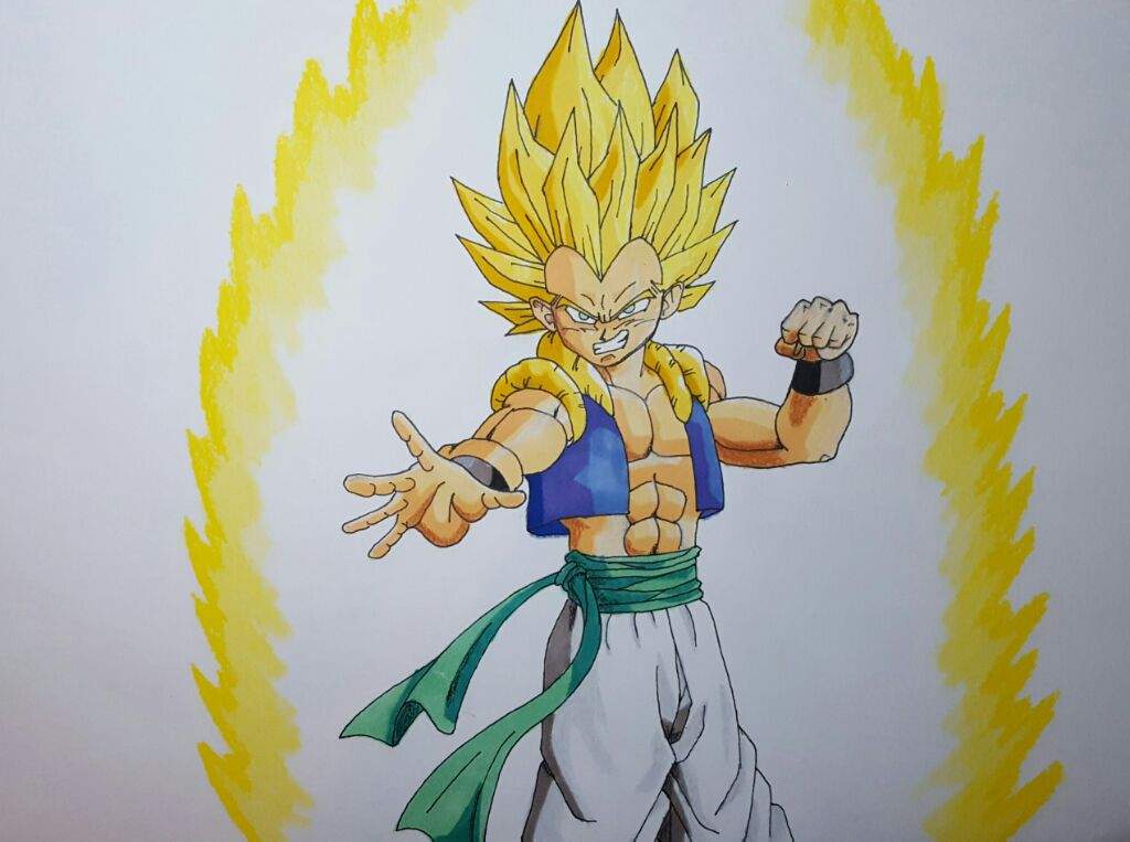 Gotenks SSJ (Fusion Goten y Trunks) | •Arte Amino• Amino