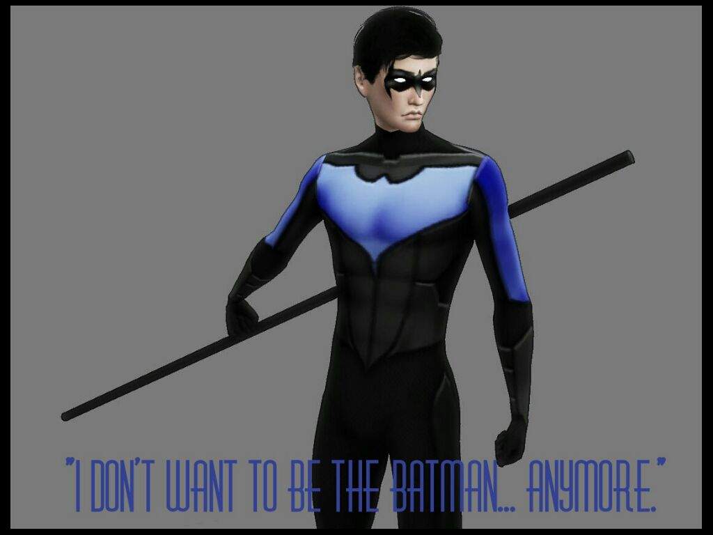 Dick Grayson || Nightwing | Sims Amino