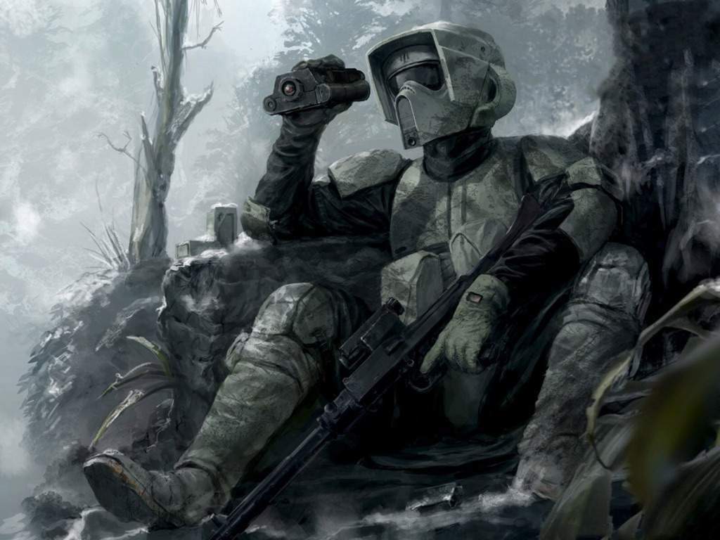 clone wars scout trooper