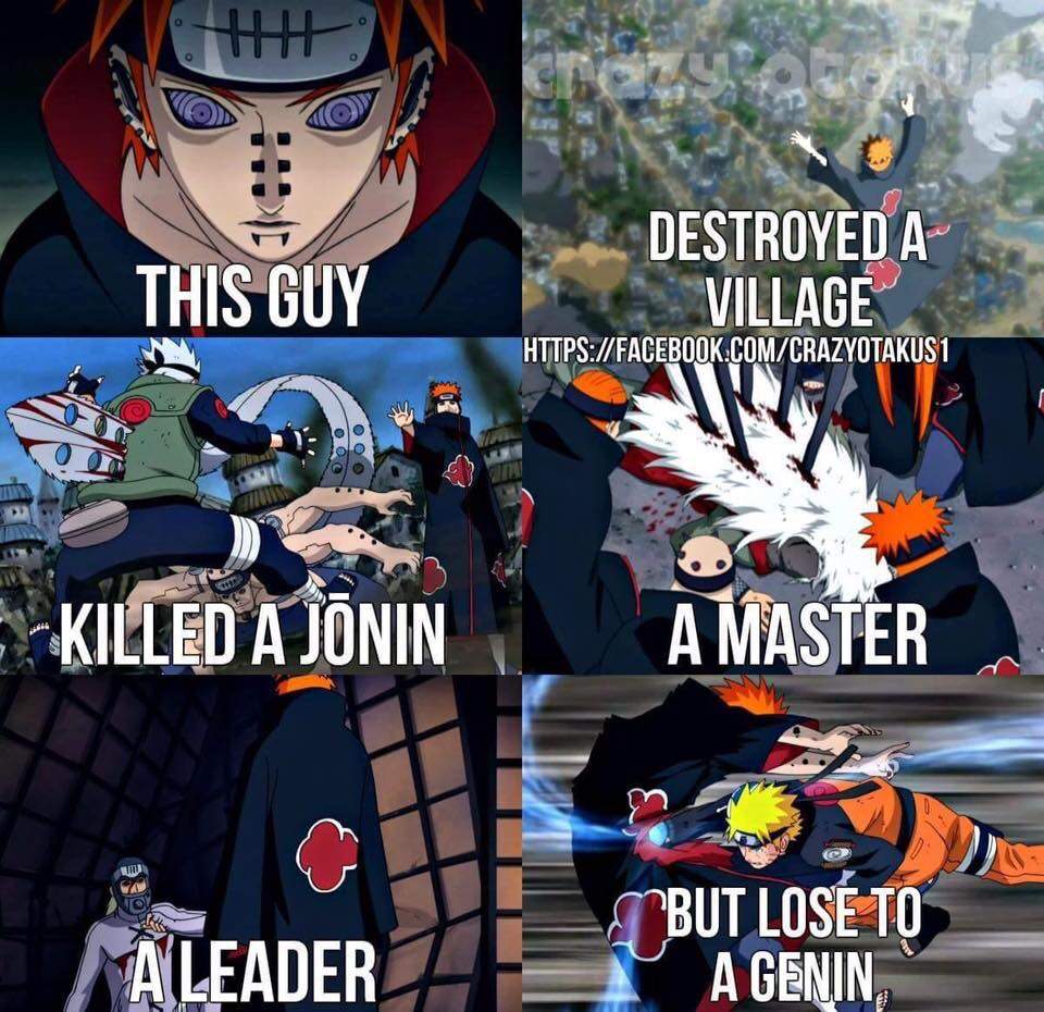 Naruto Vs Pain Anime Amino