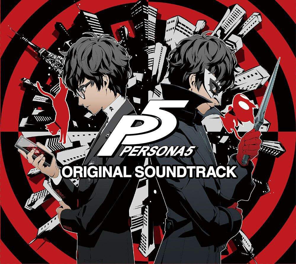 Official Persona 5 Original Soundtrack Cd Cover Anime Amino