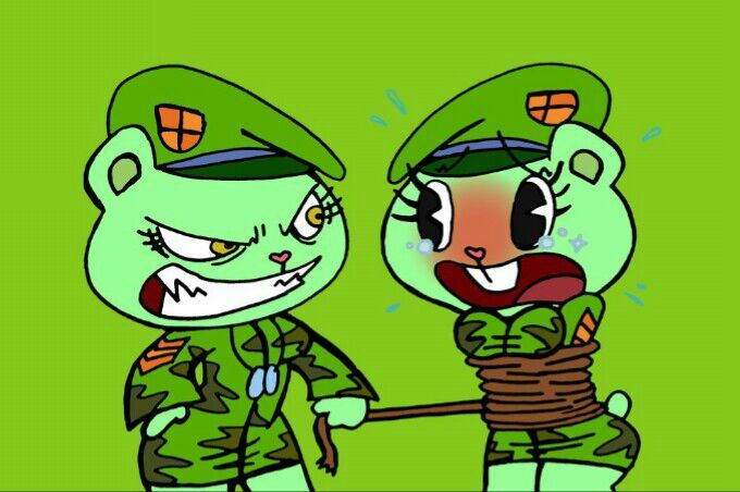 Happy Tree Friends Flippy Pregnant