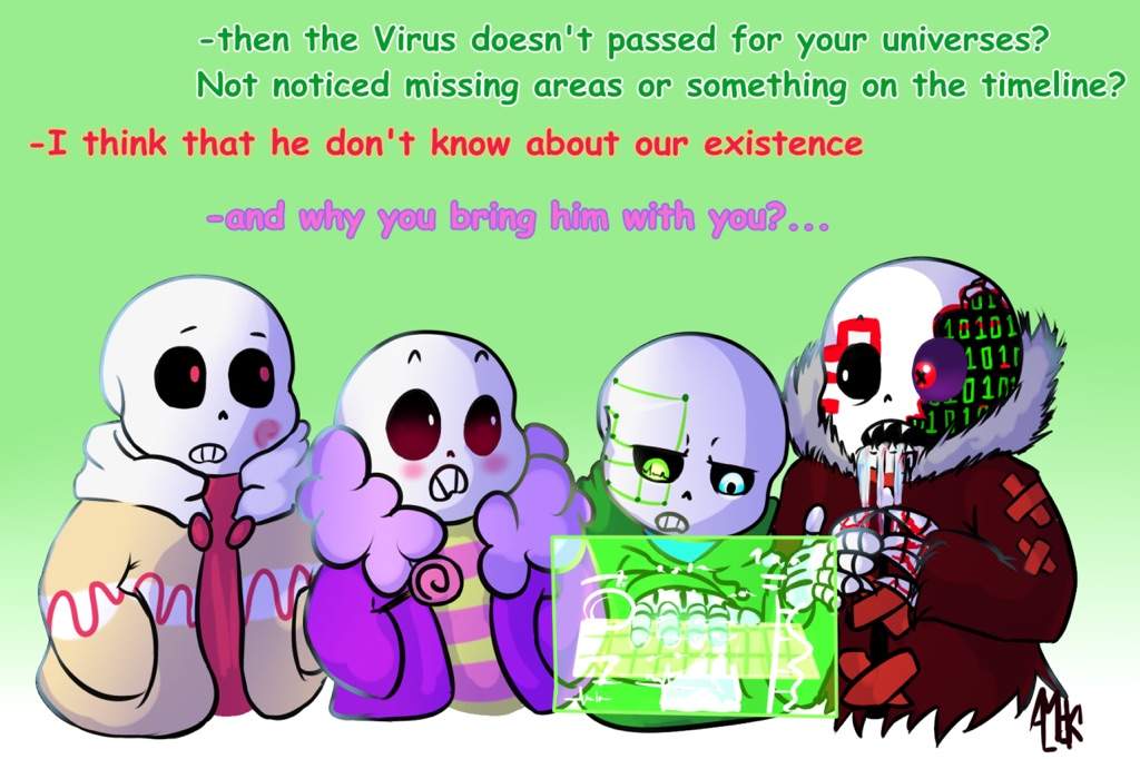 Anti-Virus Sans | Undertale Amino