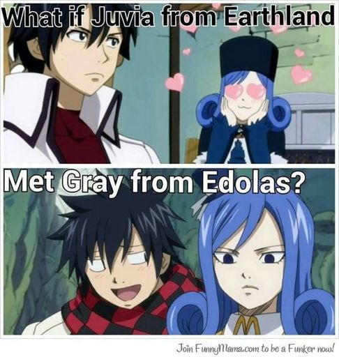 Edolas Gray x Earth land Juvia | Anime Amino