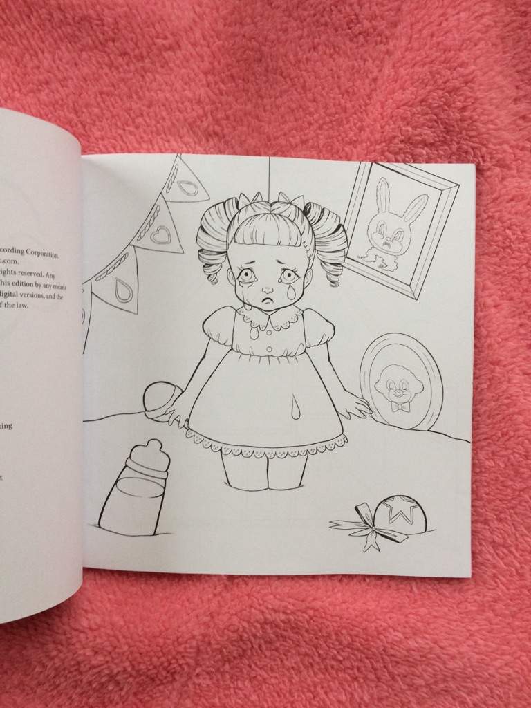 It includes all the illustrations in the storybook Print °Å¸– Cry Baby Coloring Book