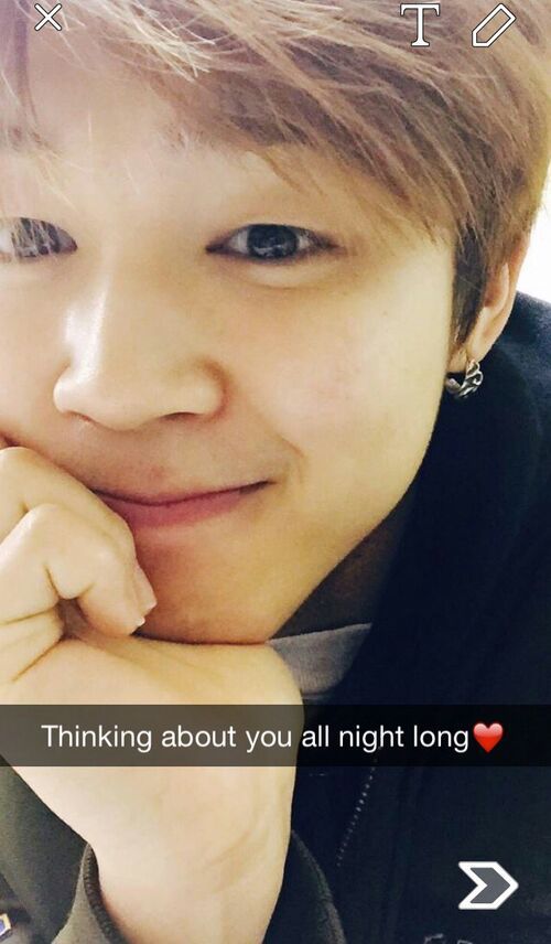 Jimin snapchat | ARMY's Amino