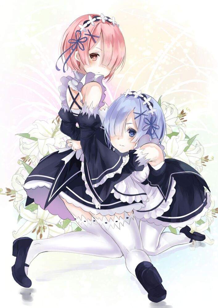 rem and ram in wonderland