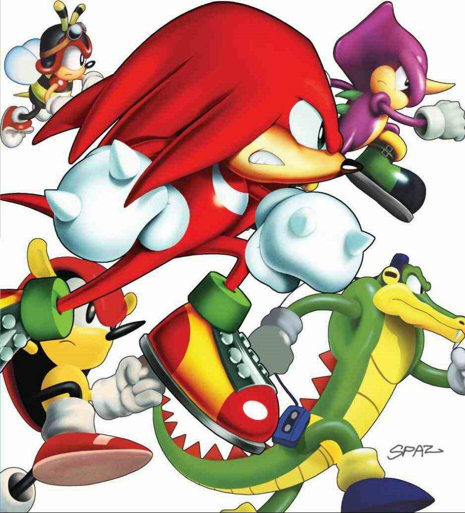 download sonic the chaotix