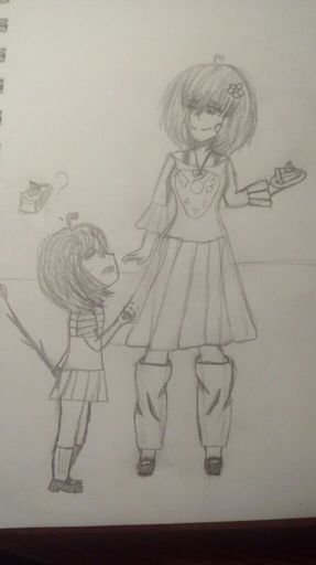 Mom Chara and little Frisk | Undertale Amino