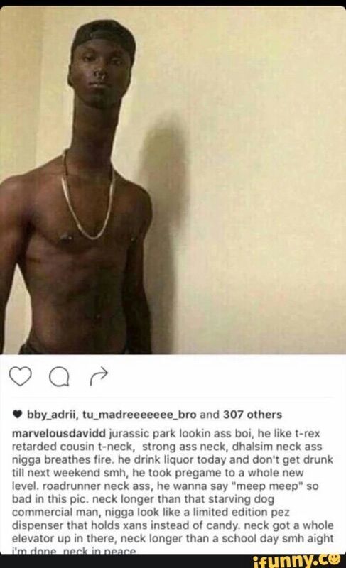 Image result for person with long neck