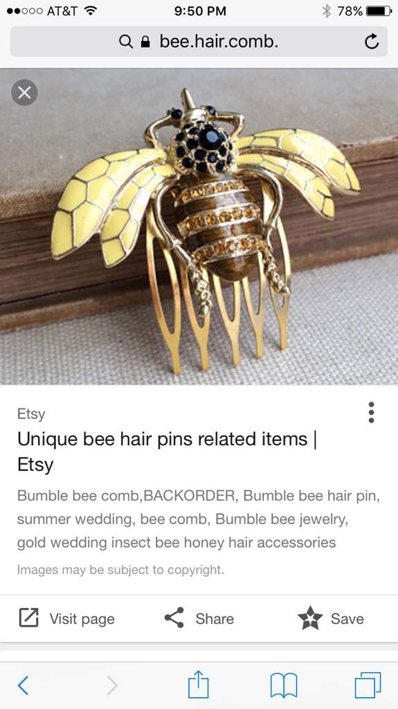 bee comb hair
