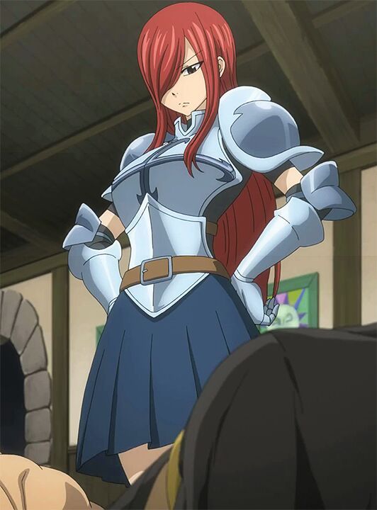 life size erza statue