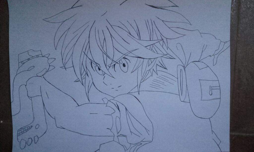 DIBUJO DE MELIODAS. NANATSU NO TAIZAI | •Anime• Amino