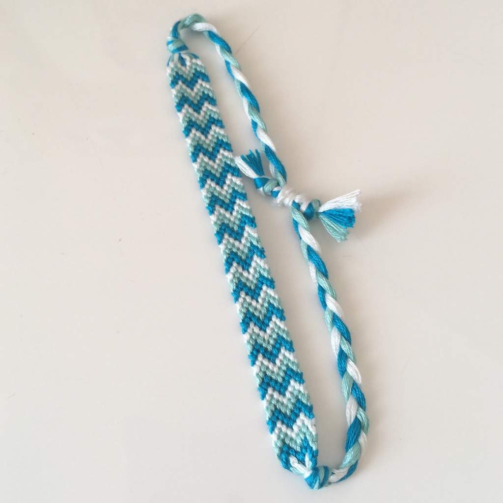 double chevron friendship bracelet