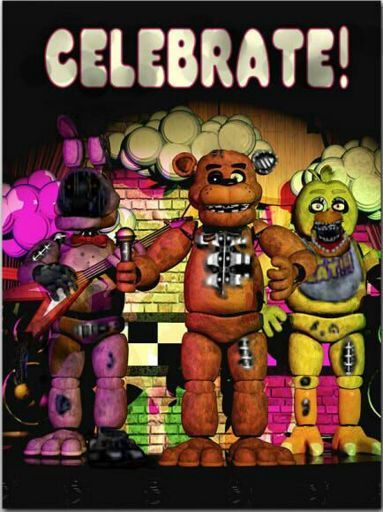 Esta seria el poster de fnaf 1 pero los old | FNaF Amino [ Español ] Amino