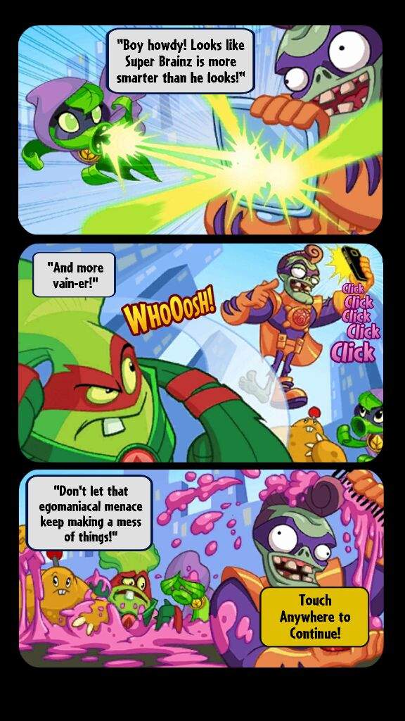 A comic from pvz heroes.