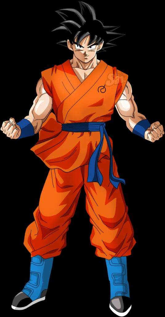 goku in normal clothes