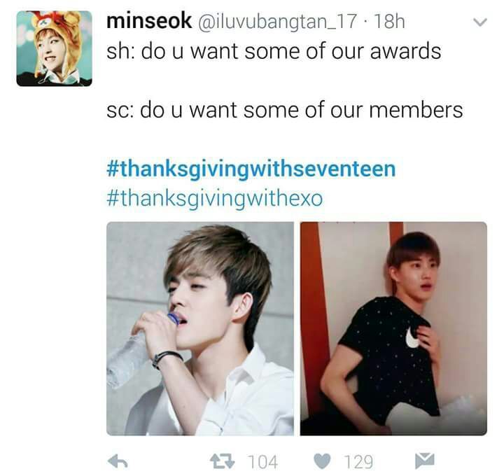 Kpop Thanksgiving memes 😂💜👌 | K-Pop Amino