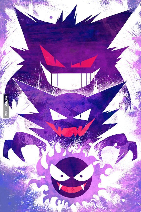 👻gengar And Mega Gengar 😱 