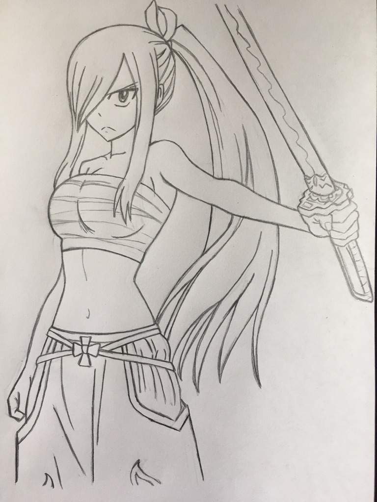 Drawing Erza Scarlet | Wiki | Anime Amino