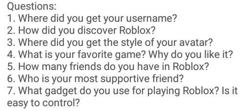 Roblox Oder Usernames
