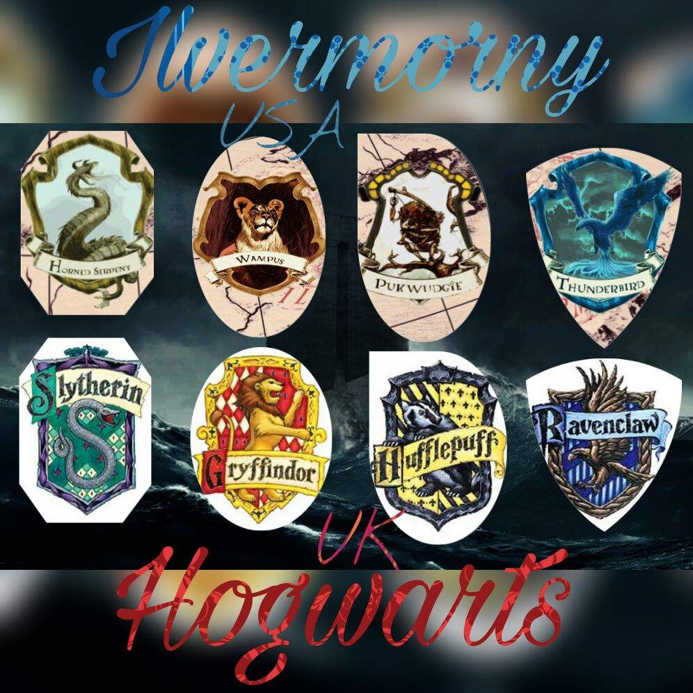 Casas de Ilvermorny y de Hogwarts | •Harry Potter• Español Amino