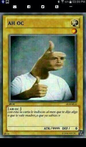 Cartas De Yu Gi Oh Meme