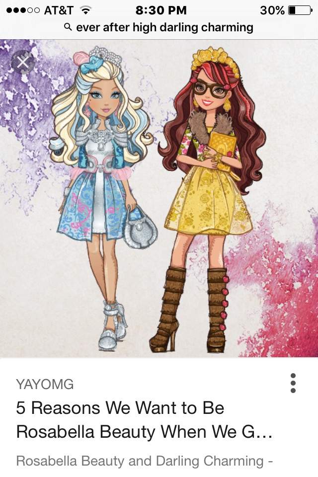 darling from ever after high