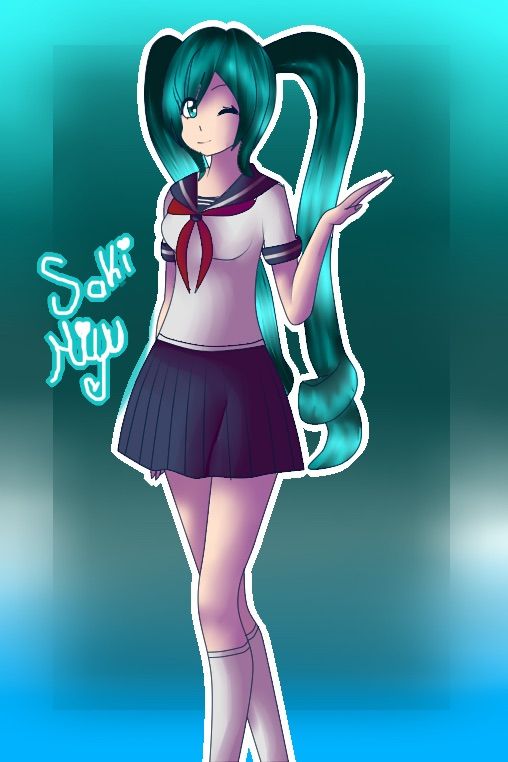 Saki Miu/Murder | Yandere Simulator Amino