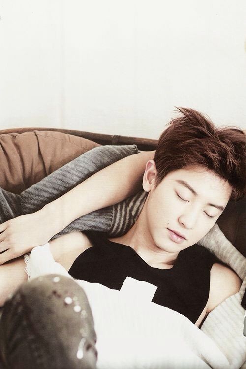 Chanyeol Sleeping  Appreciation EXO   Amino