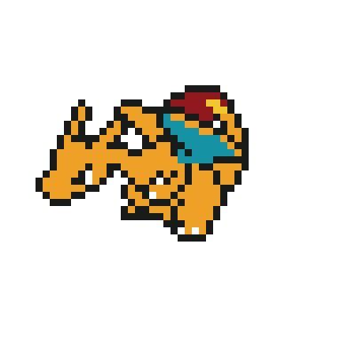 8 Bit Pokemon Charizard