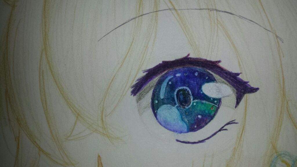 Galaxy Eyes Anime Art Amino