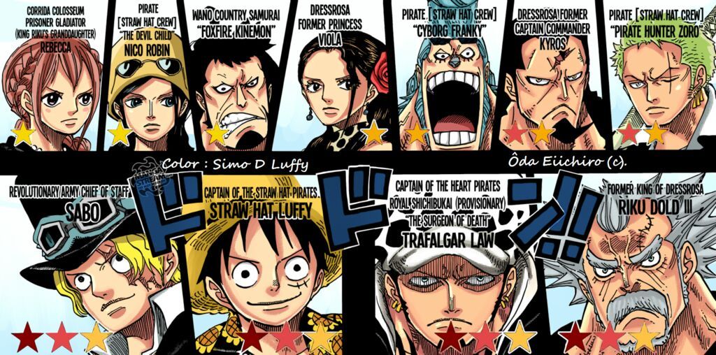 What is YOUR Favorite Colored Panel(s) in One Piece? | One Piece Amino