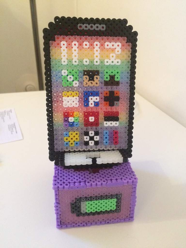 Perler bead charging station Crafty Amino
