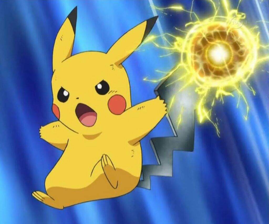 pikachu in action